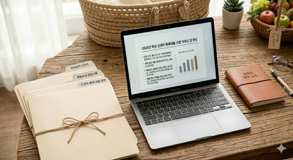 2026년 최신 신생아 특례대출 신청 가이드 및 한도